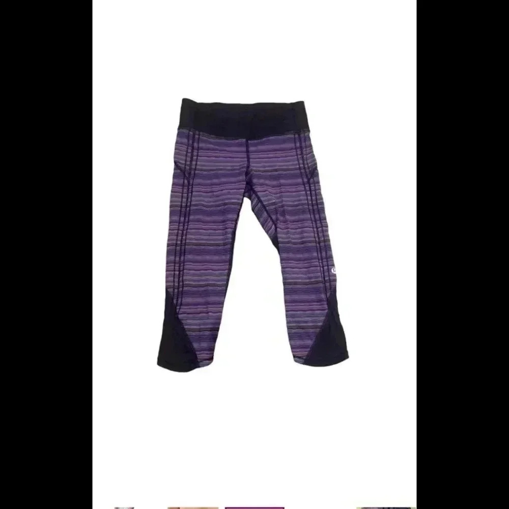 Lululemon athletica cropped leggings size 4 - Picture 4 of 6
